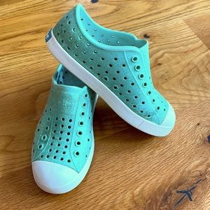 Native Jefferson Bling Girls Glitter Shoes